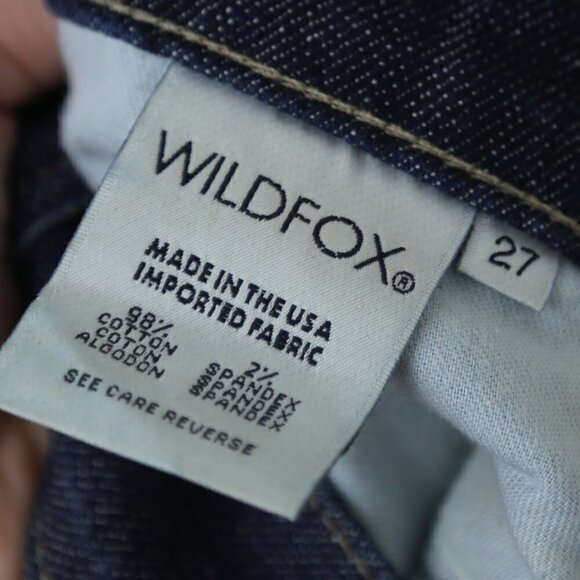 WILDFOX The Lara Denim Breeze Jean Shorts Size 27 - Picture 5 of 9